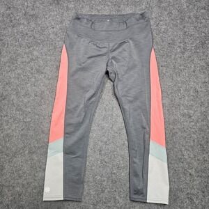 ATHLETA‎ Colorblock Sonar Capri Grey Heather Size Small